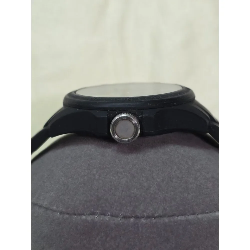Fossil Men's 44mm Blackout Sport Watch (AM4519) - FKM Rubber - New Battery